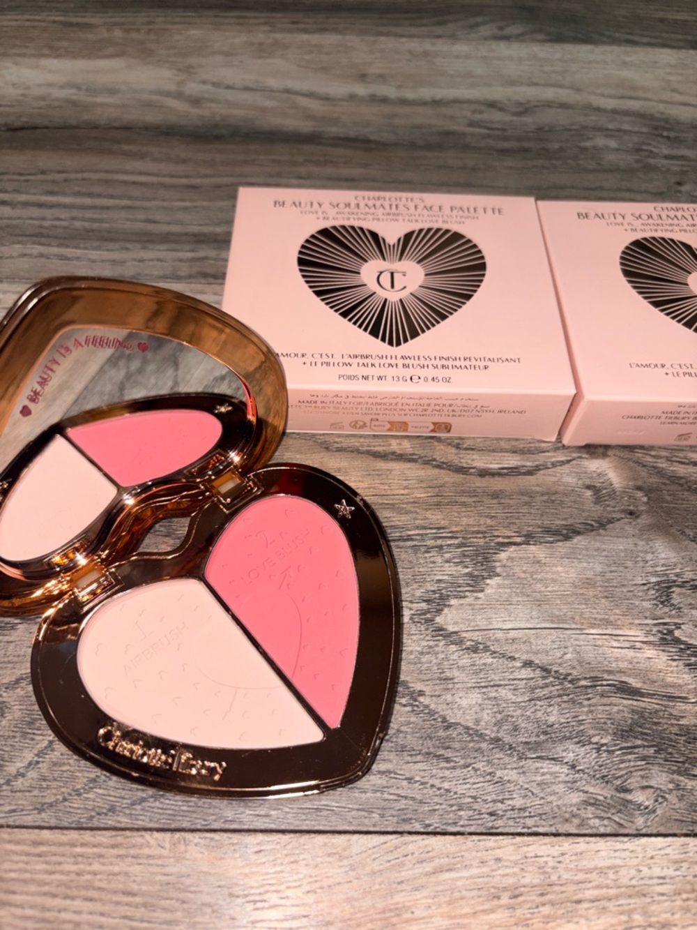 PINK PILLOW TALK CHARLOTTE TILSBURY HEART SHAPE BLUSH